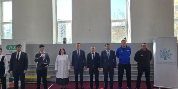 Yasamal rayonunda qızlar arasında voleybol idman növü üzrə yarışa start verilib