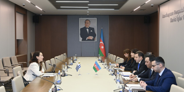 Azərbayanla Uruqvay arasında ikitərəfli əməkdaşlıq müzakirə olunub