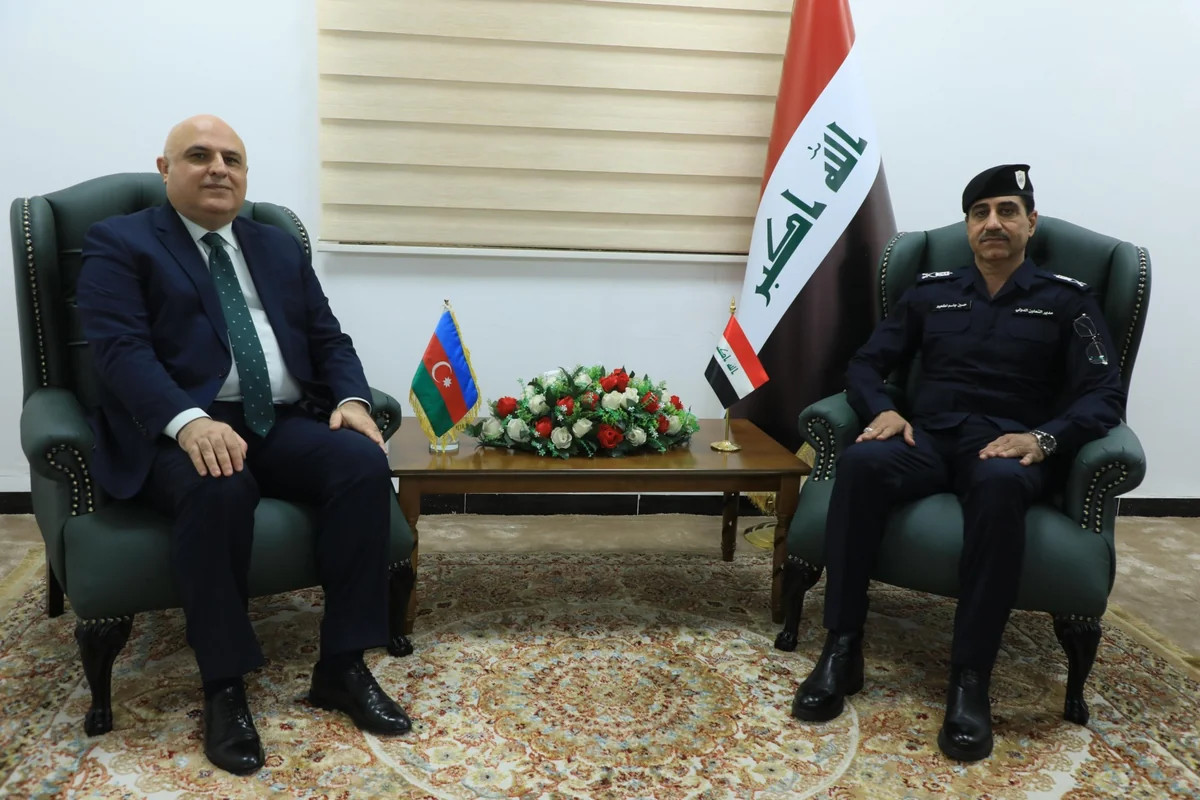Eldar Səlimov İraq DİN-in generalı ilə görüşüb