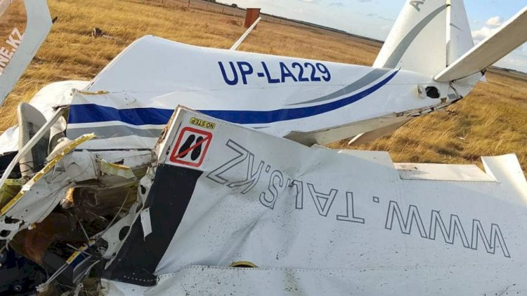 Qazaxıstan sərhədində pilotsuz təyyarə qəzası baş verib