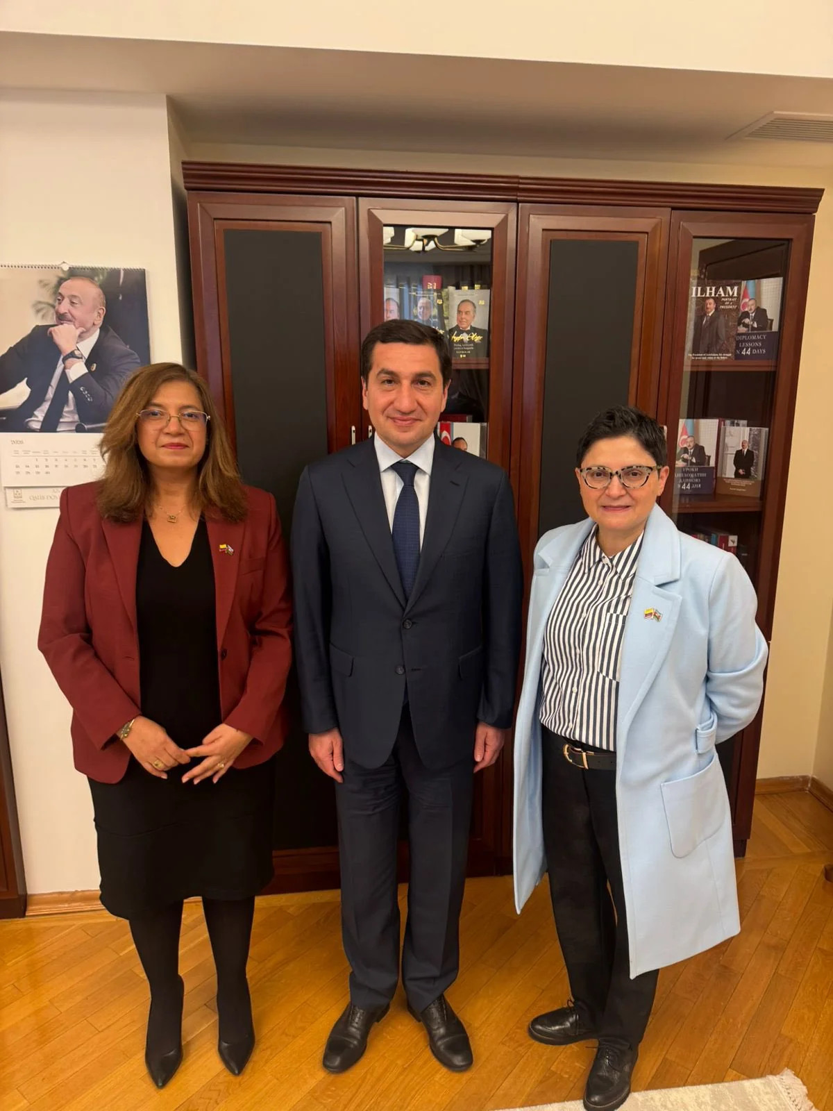 Azərbaycanla Kolumbiya arasında mina problemi ilə bağlı əməkdaşlıq məsələsi müzakirə olunub