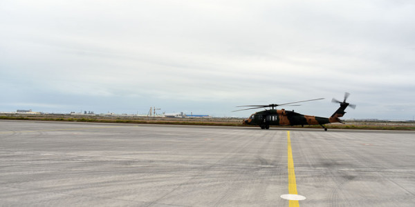 Azərbaycan və Türkiyə helikopterləri havaya qalxdı