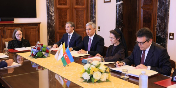 Heydər Əliyev Fondu Vatikanda tarixi abidələrin bərpası üzrə yeni layihələrin icrasına başlayır