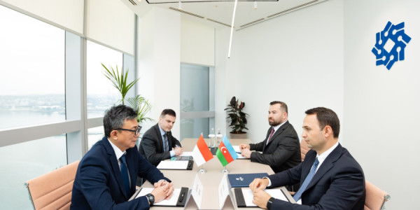 AZCON Holding-in icraçı direktoru İndoneziya səfiri ilə görüşüb