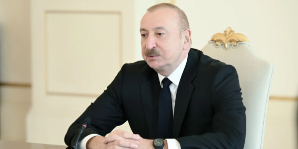 İlham Əliyev Avropa çempionatında komanda hesabında çempion olan güləşçiləri qəbul edib