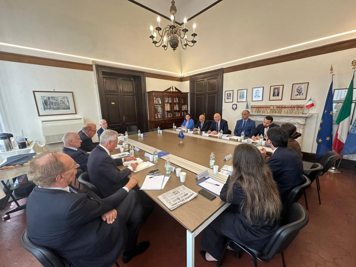 Elçin Əmirbəyov İtaliyada Azərbaycanın regionda sülh və sabitlik səylərindən danışıb