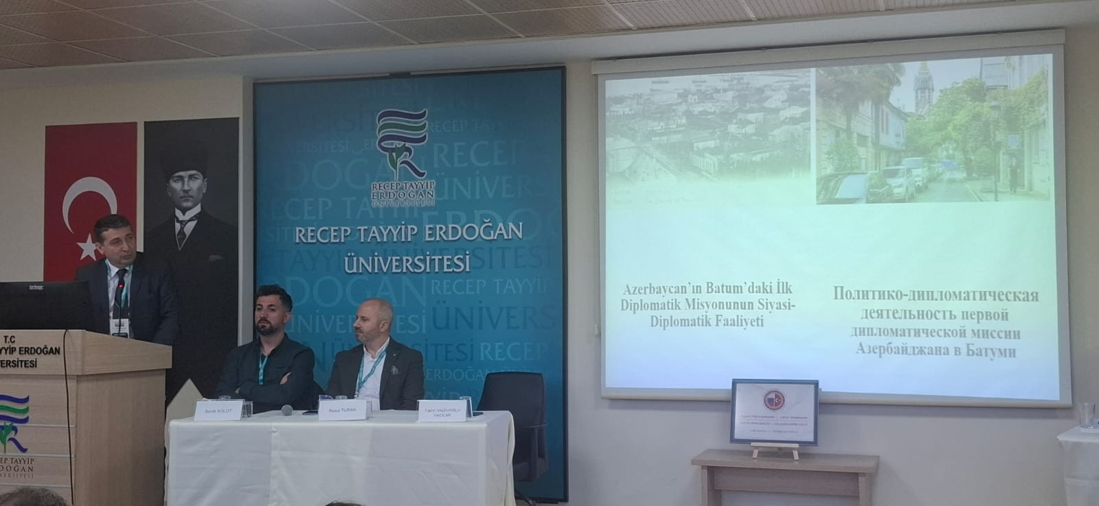 Rizədə beynəlxalq tədbir: geosiyasət və diplomatiya müzakirə edilib