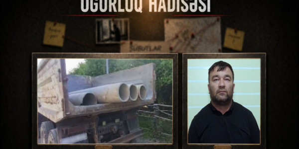 Balakəndə  oğurluq edən şəxs saxlanılıb