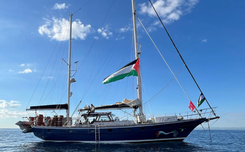 Qəzzaya gedən donanma saxlanıldı -