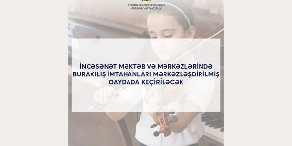İncəsənət məktəblərində oxuyanların