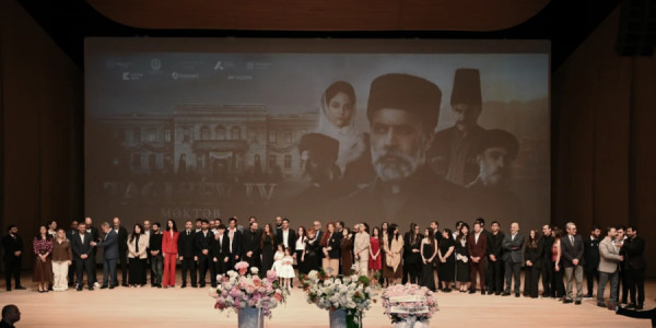 Bakı Media Mərkəzinin istehsalı olan "Tağıyev: Məktəb" bədii filminin təqdimatı olub