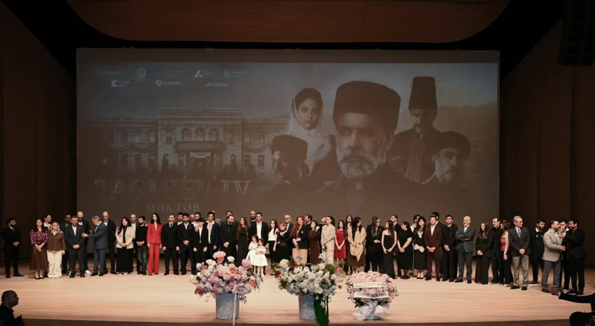 Bakı Media Mərkəzinin istehsalı olan "Tağıyev: Məktəb" bədii filminin təqdimatı olub