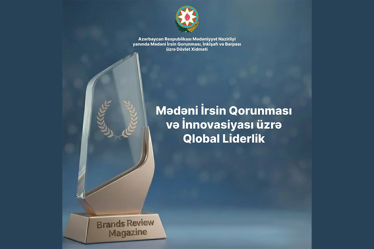 Azərbaycan beynəlxalq mükafata layiq görülüb