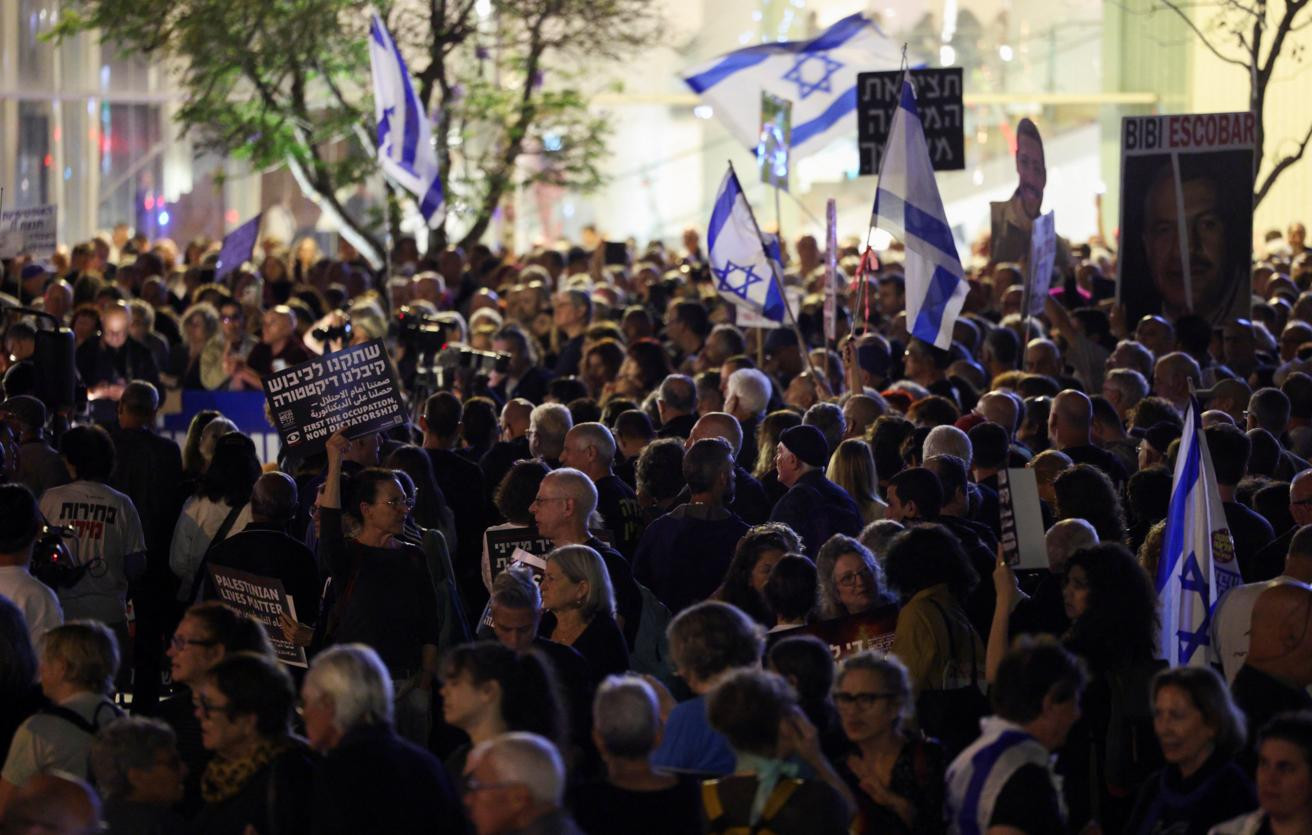 İsraildə Netanyahu əleyhinə aksiyalar başlayıb