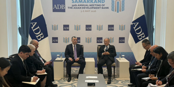 Sahil Babayev Özbəkistanda ikitərəfli görüşlər keçirib