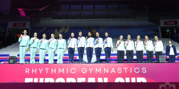 Bədii gimnastika üzrə Avropa Kubokunda növbəti mükafatçılar bəlli olub