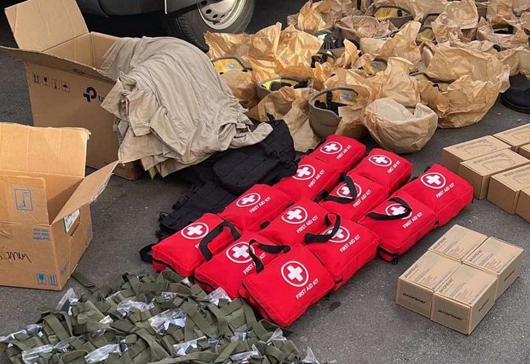 Odessada humanitar yardımın satıldığı iddia olunub