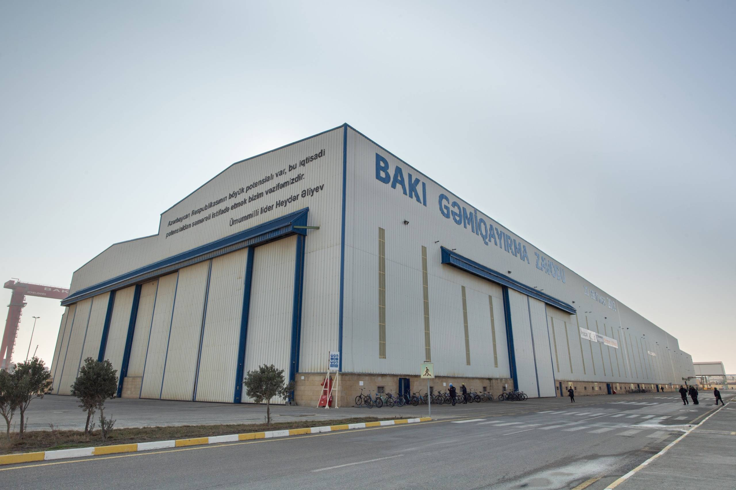 "Bakı Gəmiqayırma Zavodu" Qazaxıstan şirkəti ilə əməkdaşlıq müqaviləsi imzalayıb