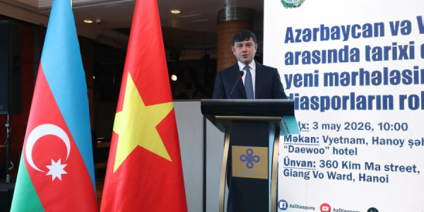 Fuad Muradov Vyetnama səfər edib, Azərbaycan icması ilə görüşüb