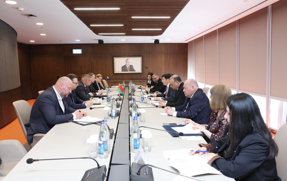 Azərbaycan və Belarus arasında sənaye sahəsi barədə fikir mübadiləsi aparılıb
