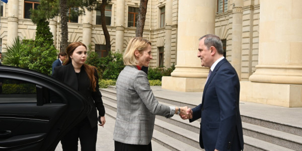 Ceyhun Bayramov Kaya Kallasla görüşüb