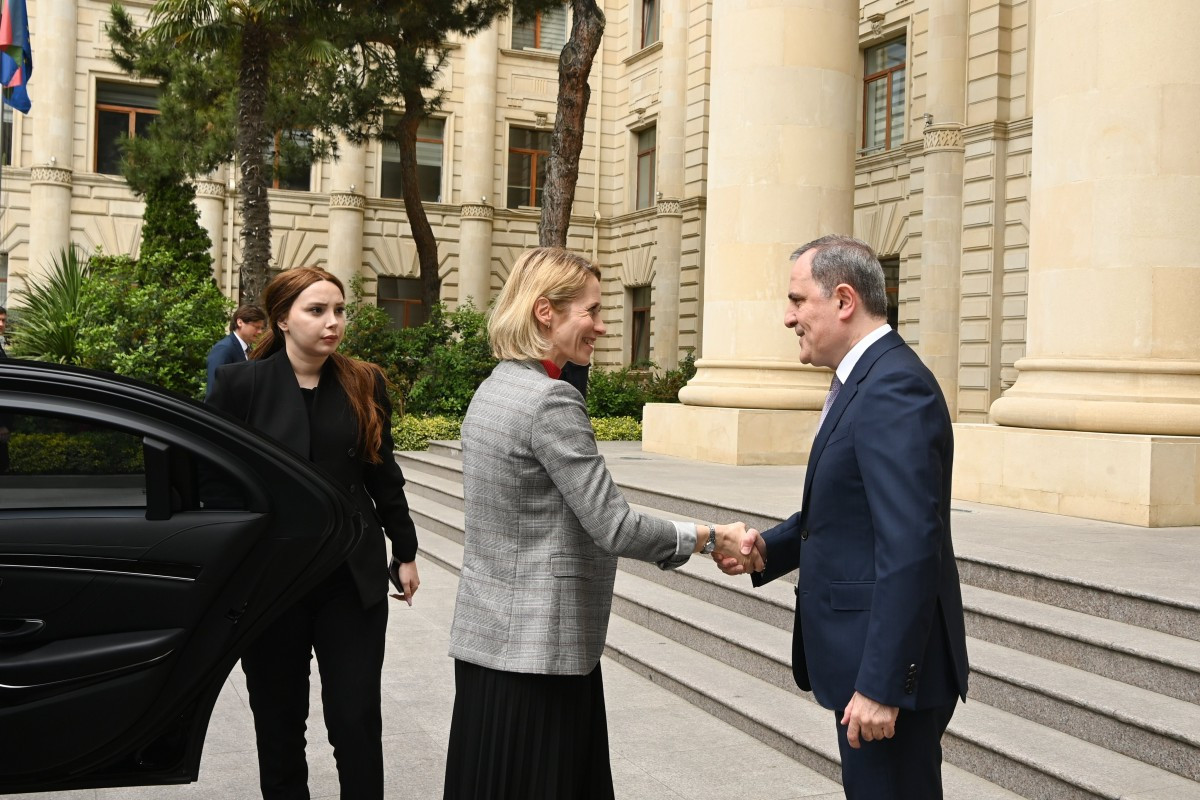 Ceyhun Bayramov Kaya Kallasla görüşüb