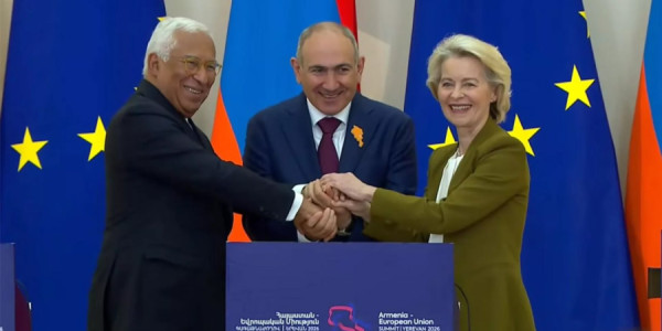 Ermənistan və Aİ İrəvan sammitindən sonra bir sıra sənədlər imzalayıb