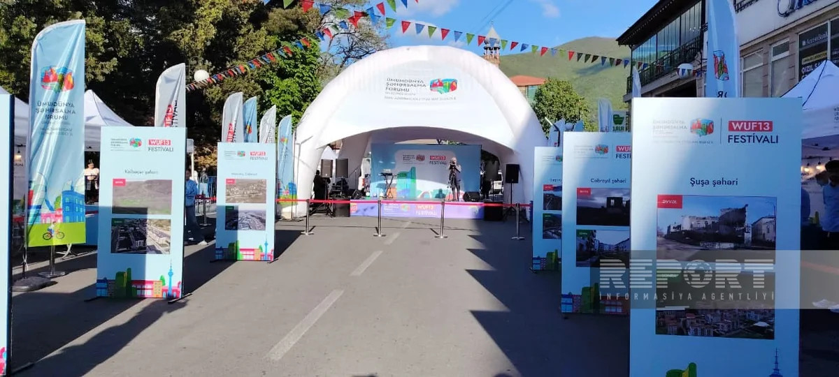 Şəkidə WUF13 Festivalı keçirilib