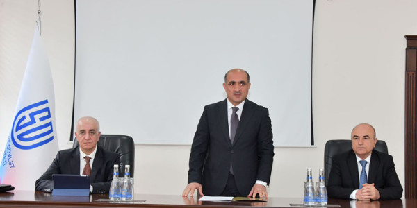 SDU-nun yeni rektoru kollektivə təqdim olundu -