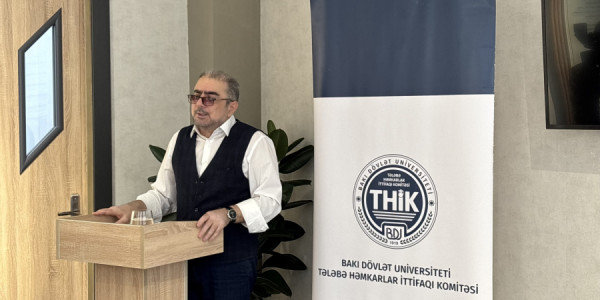 BDU-da “Professor Nəsir İmanquliyev dərsləri” layihəsinin növbəti qonağı yazıçı-publisist, jurnalist İlqar Rəsul olub