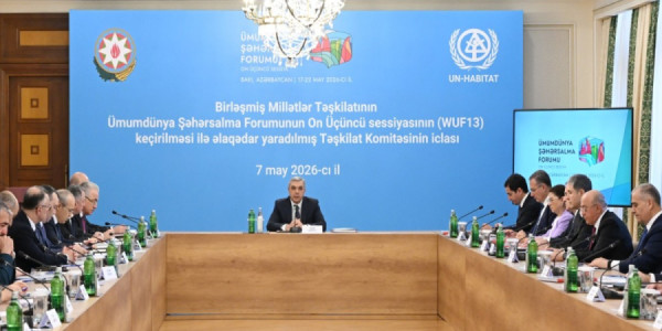 WUF13-ün təşkili ilə əlaqədar yaradılmış Təşkilat Komitəsinin iclası keçirilib