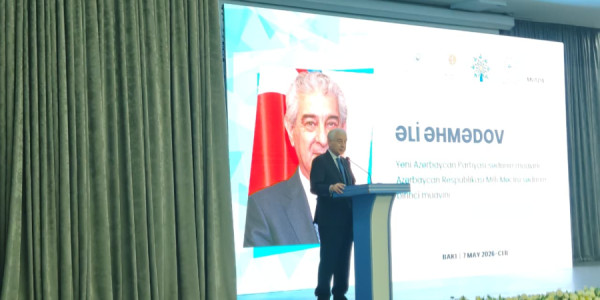 Əli Əhmədov: Bu tədbir mənim üçün böyük əhəmiyyət kəsb edir