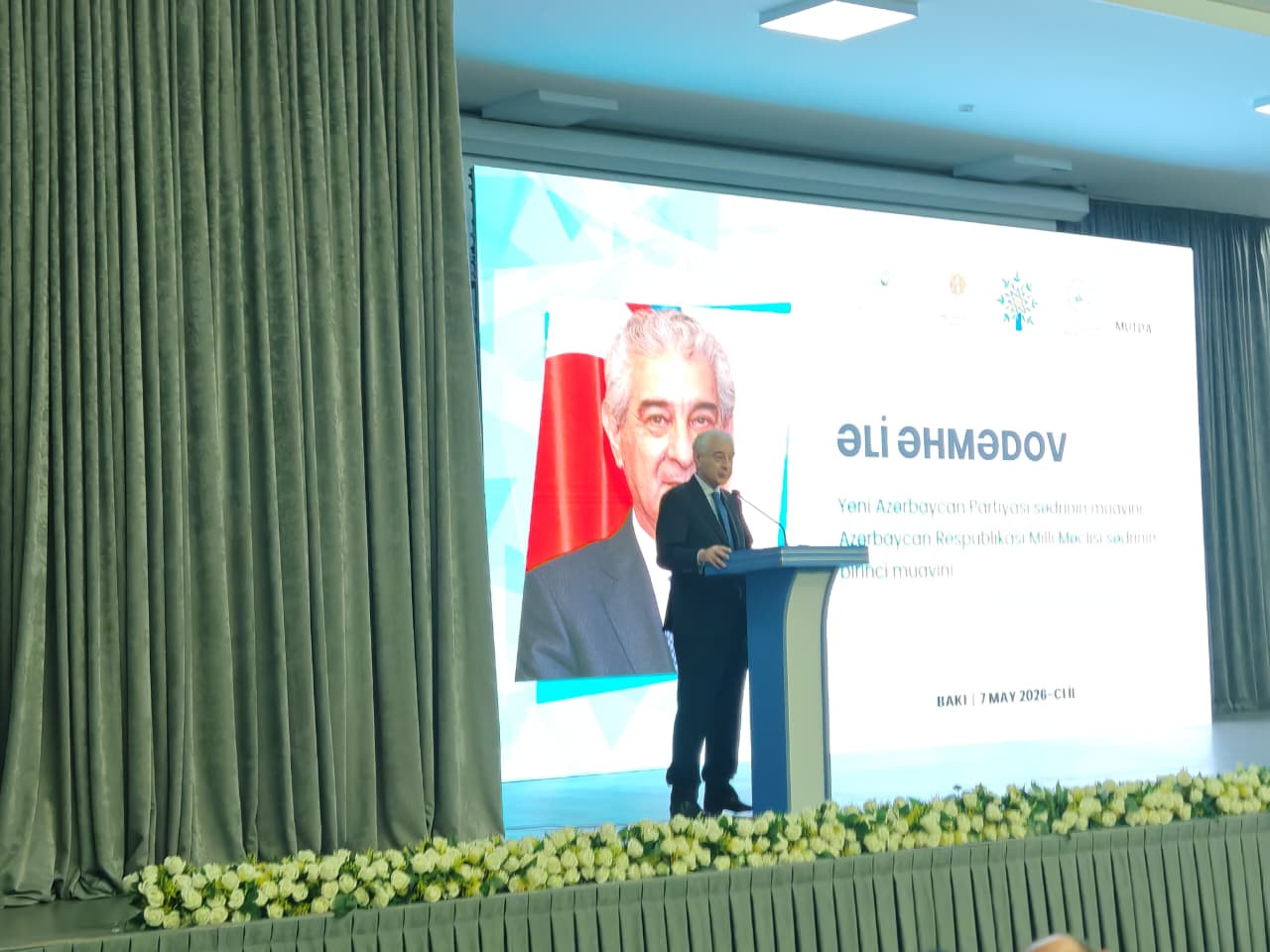 Əli Əhmədov: Bu tədbir mənim üçün böyük əhəmiyyət kəsb edir