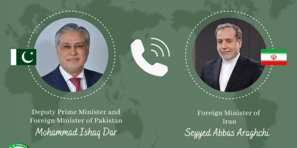 Əraqçi Çinə səfərinin nəticələri barədə Pakistan XİN başçısına məlumat verib
