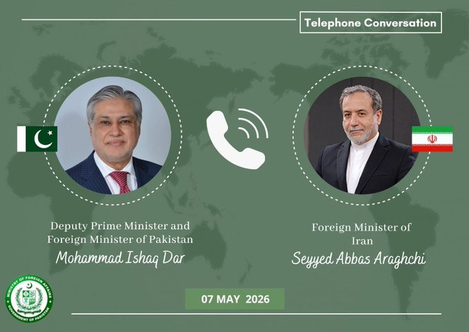Əraqçi Çinə səfərinin nəticələri barədə Pakistan XİN başçısına məlumat verib