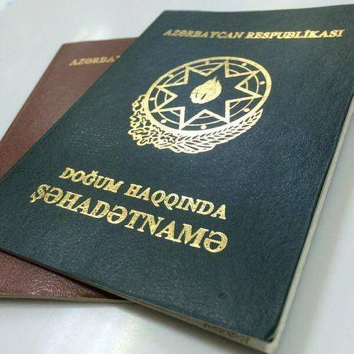Ötən il şəxsiyyət vəsiqəsi olmayan 9 uşağa doğum haqqında şəhadətnamə verilib