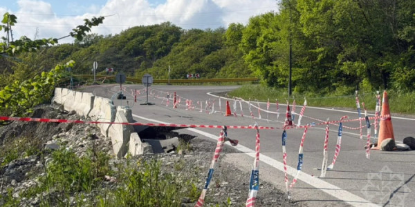 Ağsu dolaylarında TORPAQ SÜRÜŞMƏSİ: Yol qismən BAĞLANDI