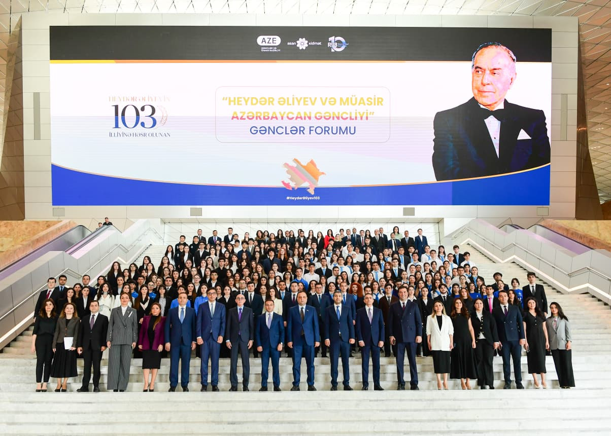 “Heydər Əliyev və müasir Azərbaycan gəncliyi” mövzusunda Gənclər Forumu keçirilib