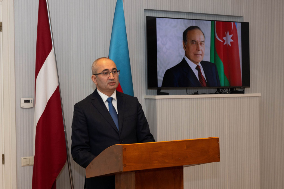 Latviyada “Heydər Əliyev və Azərbaycan gəncliyi” mövzusunda tədbir təşkil olunub