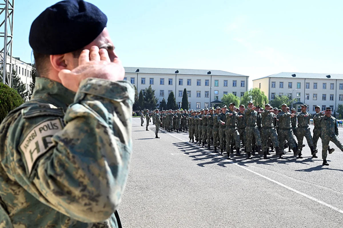 Gənc əsgərlərin andiçmə mərasimləri keçirilib