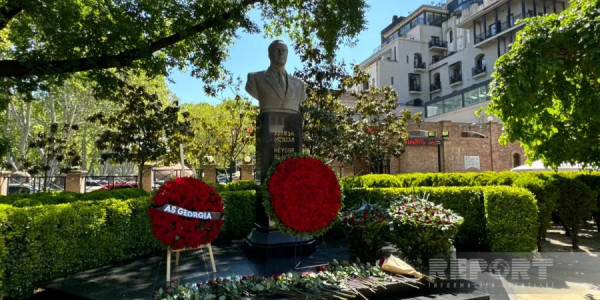 Gürcüstanda Ulu Öndər Heydər Əliyevin xatirəsi anılıb
