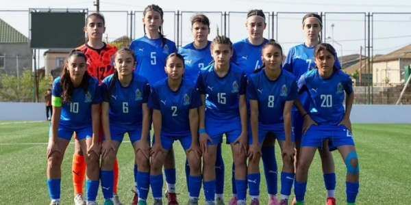 Azərbaycanın 16 yaşadək qızlardan ibarət millisi UEFA İnkişaf Turnirində sonuncu oyununa çıxır