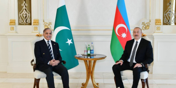 Şahbaz Şərif Prezident İlham Əliyevi Pakistana səfərə dəvət edib