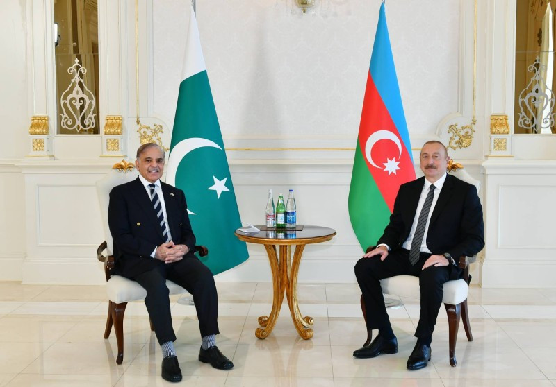 Şahbaz Şərif Prezident İlham Əliyevi Pakistana səfərə dəvət edib