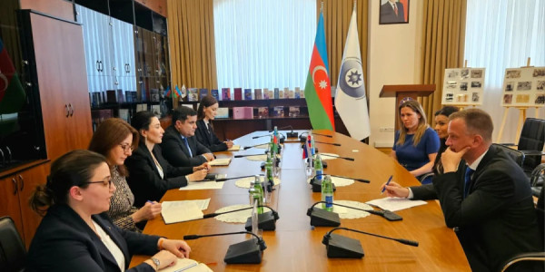 Səbinə Əliyeva Slovakiya Milli Şurasının üzvləri ilə görüşüb
