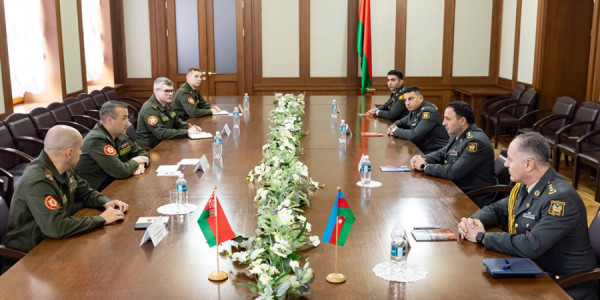 Azərbaycan və Belarus hərbi informasiya sahəsində işçi görüşü keçirib