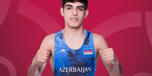Azərbaycan güləşçisi Bolqarıstanda U-17 Avropa çempionatında qızıl medal qazanıb