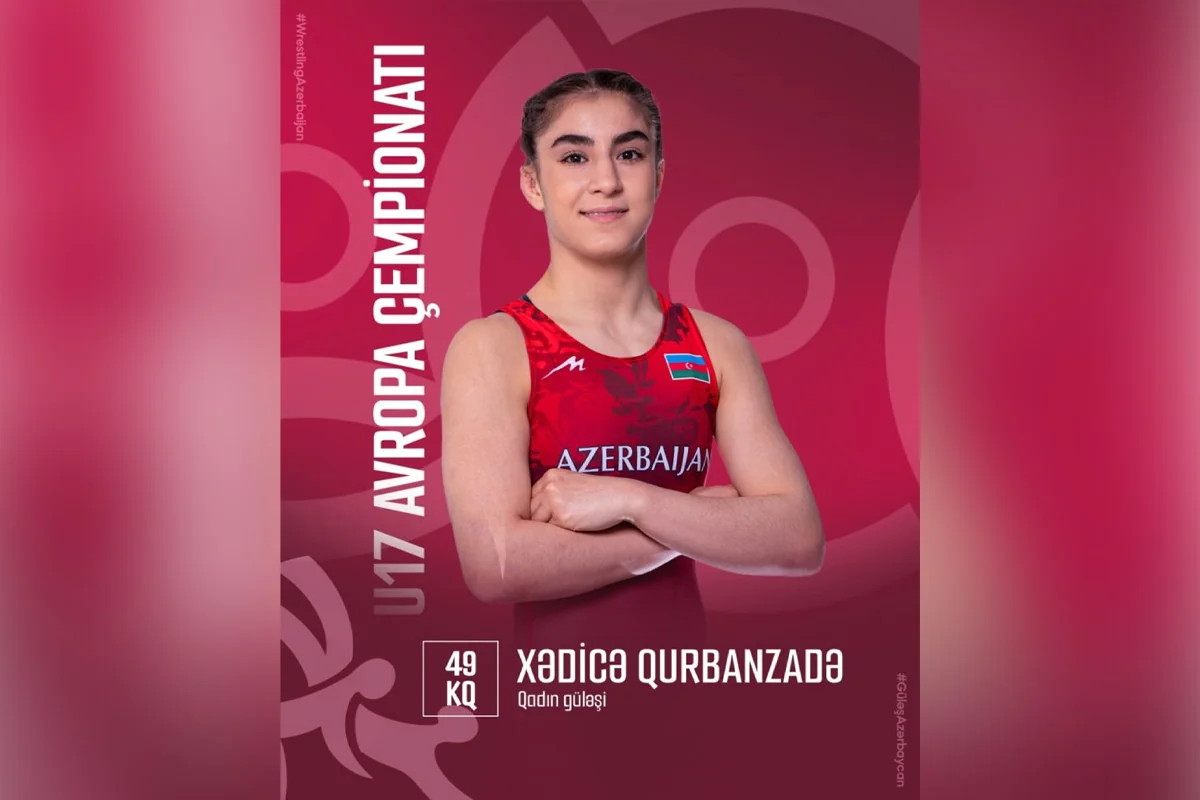 Azərbaycan güləşçisi Xədicə Qurbanzadə Avropa çempionatında finala yüksəlib