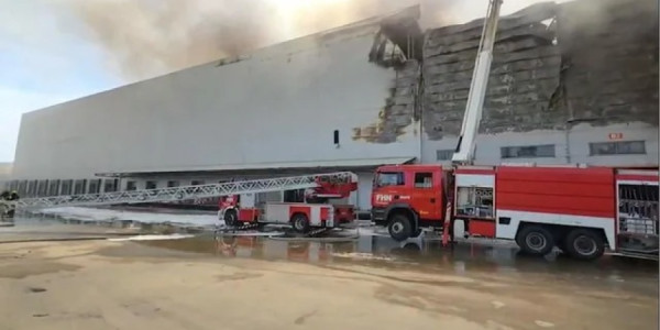 Bakıda iri anbarda baş verən yanğın barədə SON MƏLUMAT