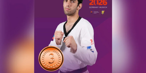 Cavad Ağayev Avropa çempionatında bürünc medal qazanıb